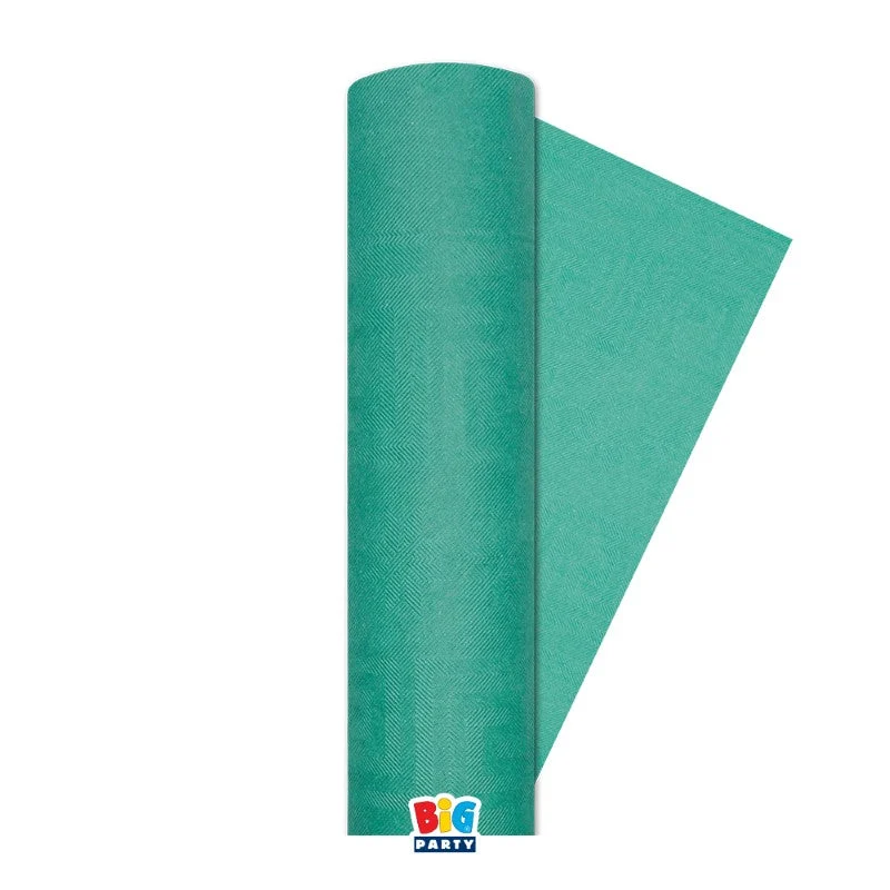 Big Party Tovaglia Carta Damascata 1,20 x 5 mt Verde