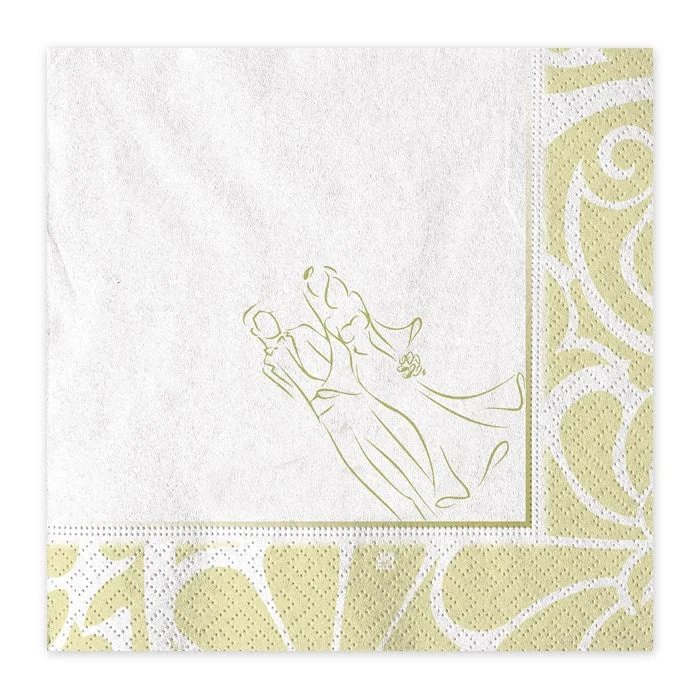 Big Party Tovaglioli Matrimonio 33 x 33 Cm 20 Pz