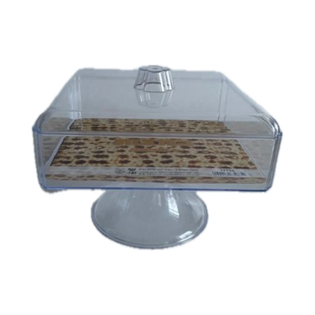 Bigiemme Alzata Plastica Trasparente con Coperchio 20,50 x 20,50 Cm