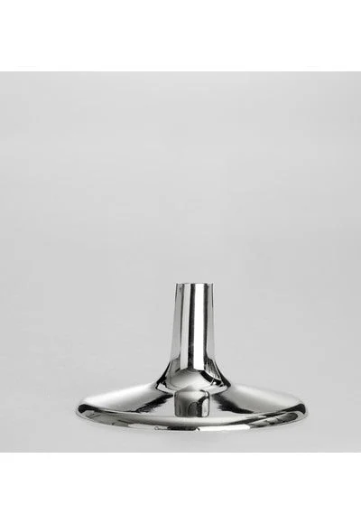 Bigiemme Base Plastica H 5 Cm Argentata