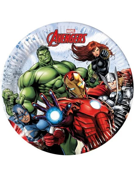Bigiemme Piatto Avengers Infinity D 20 Cm 8 Pz