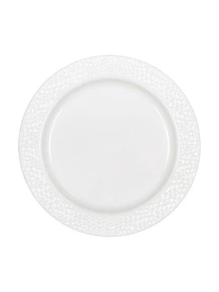 Bigiemme Piatto Plastica D 18 Cm Bianco 10 Pz