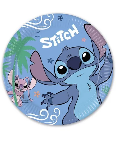 Bigiemme Piatto Stitch D 23 Cm 8 Pz