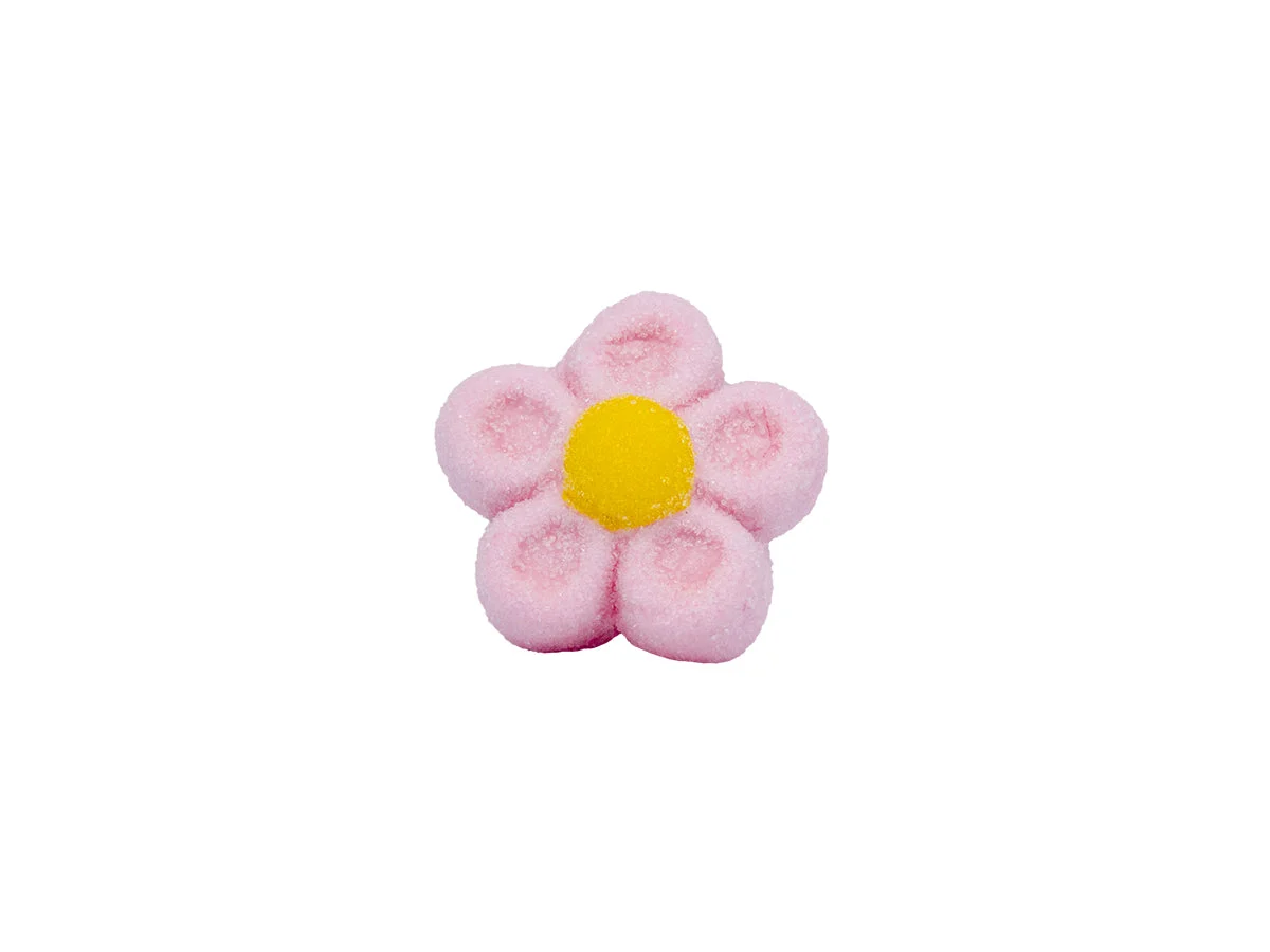 Biribaò Marshmallows Margherite Rosa Bulgari Busta 900 Gr