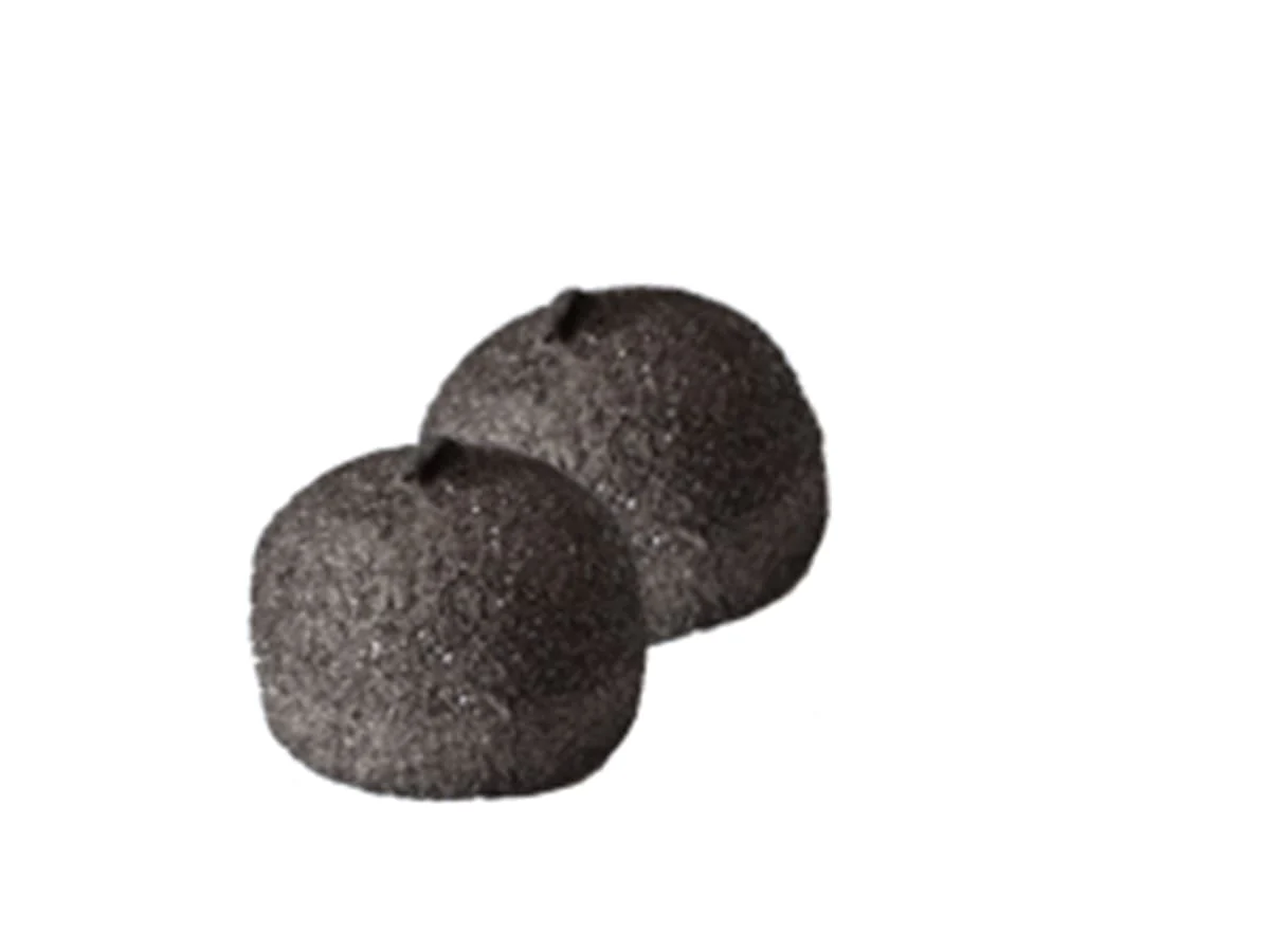 Biribaò Marshmallows Palle da Golf Nere Bulgari Busta 900 Gr