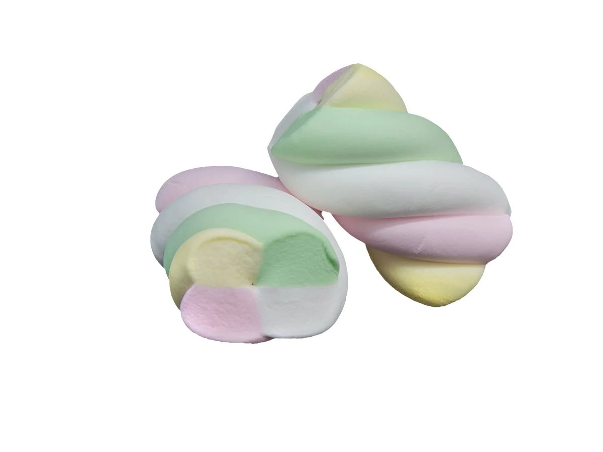 Biribaò Marshmallows Treccia Quattro Colori Bulgari busta 1 Kg