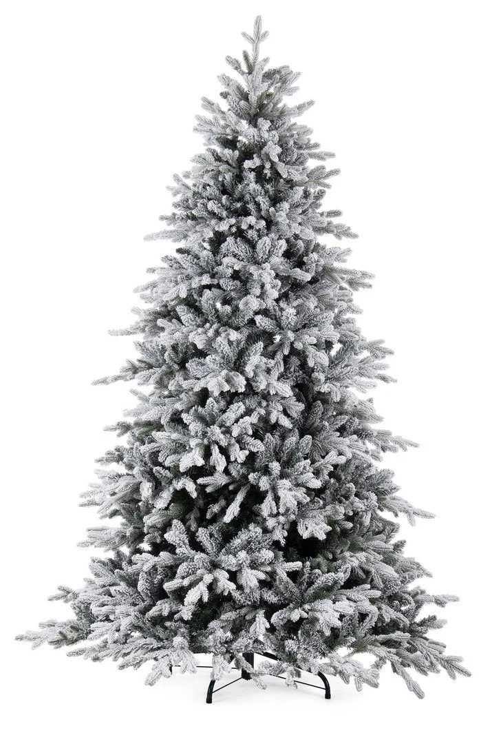 Bizzotto Albero di Natale Livigno Innevato H 210 Cm 3.842 Rami