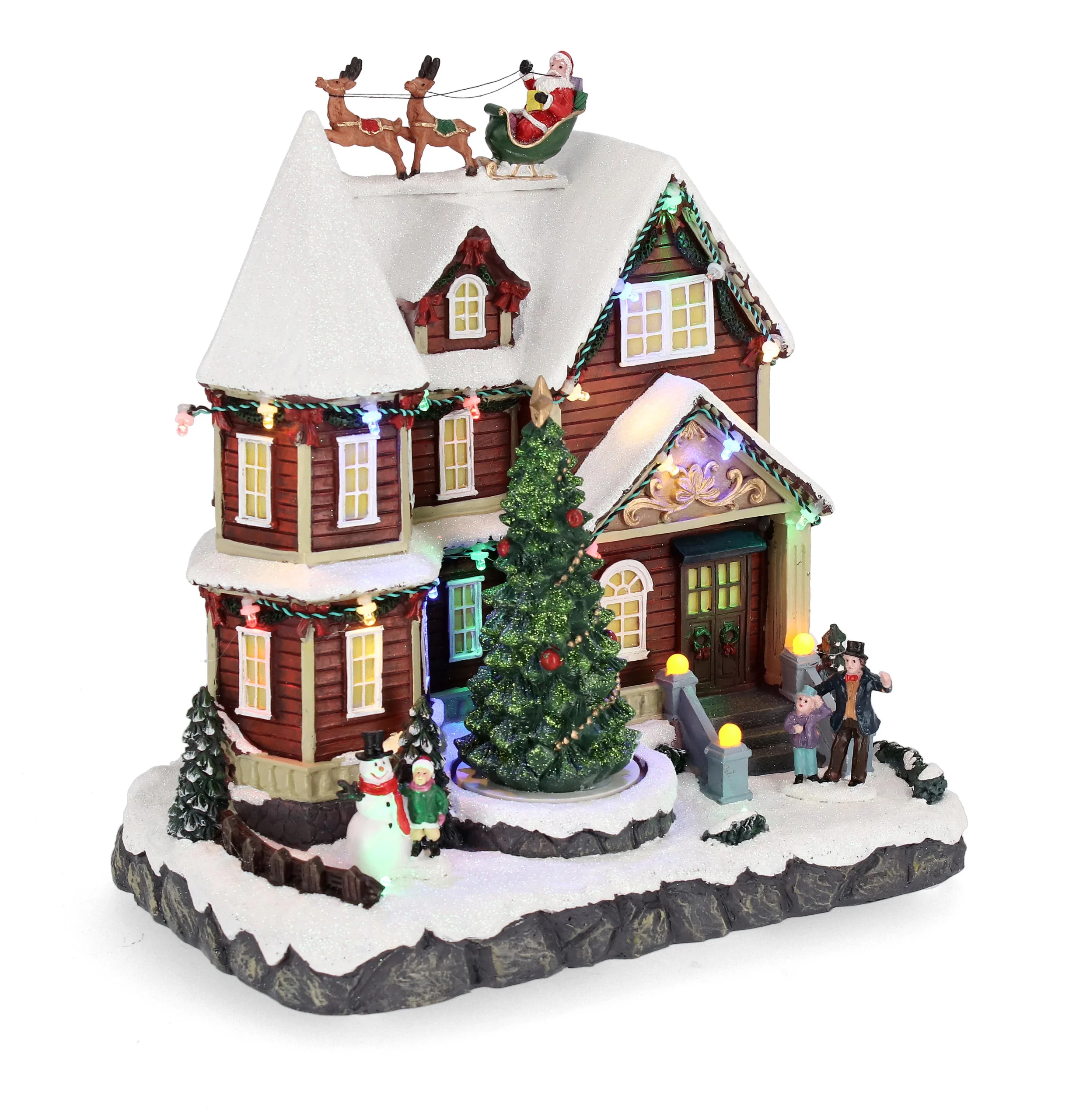 Bizzotto Casa Denver Natale Pino con Led