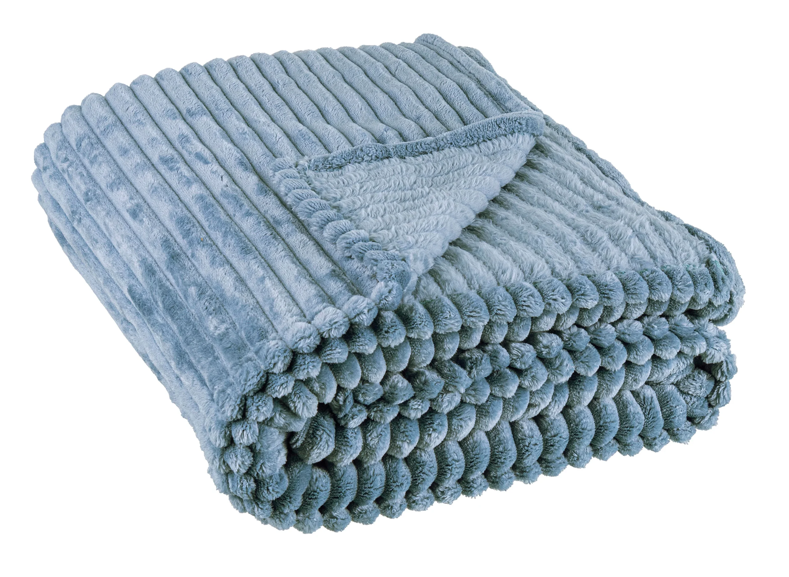 Bizzotto Plaid Rachele Natale 150 x 200 Cm Azzurro