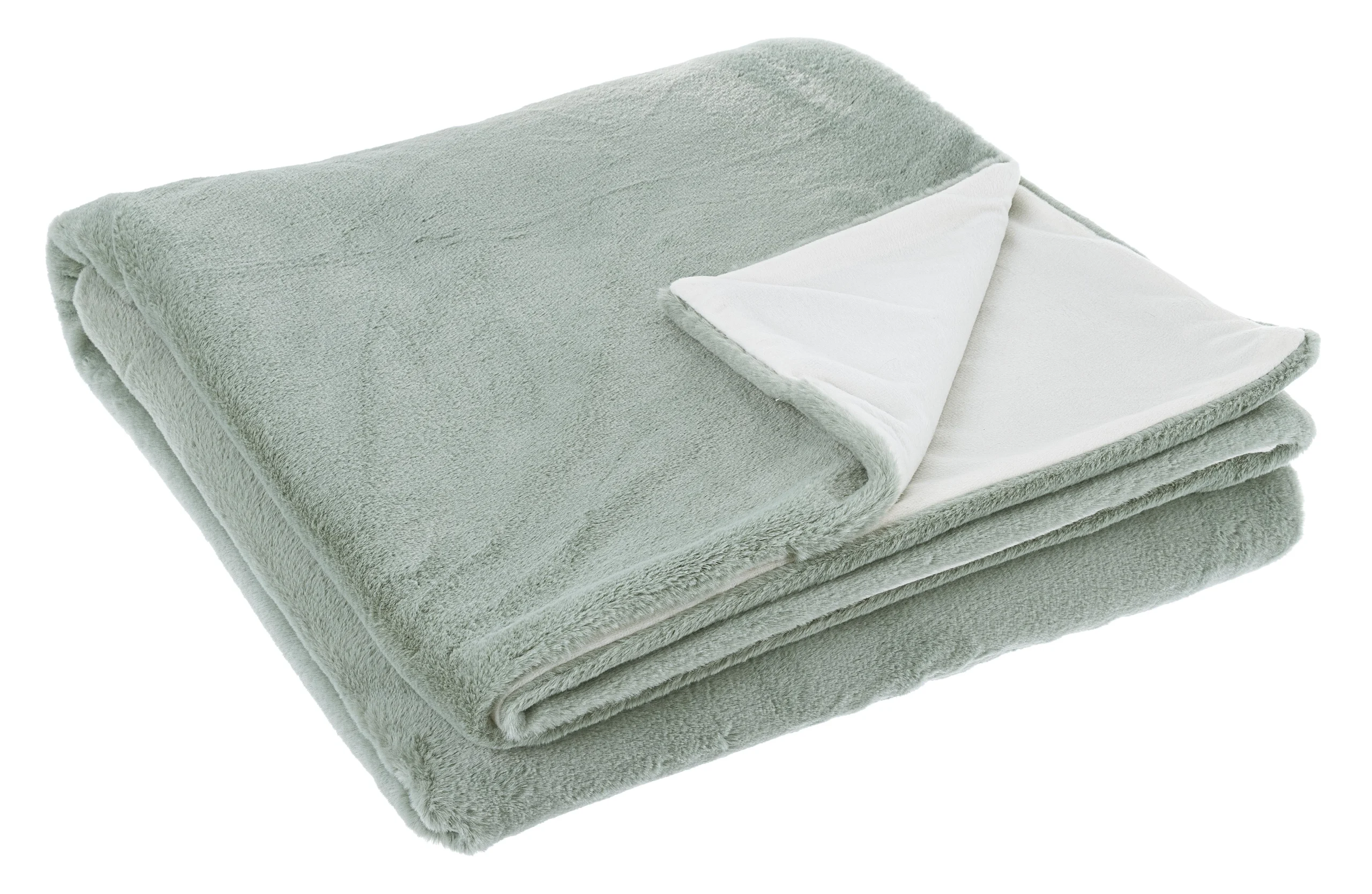 Bizzotto Plaid Silky Natale 180 x 150 Cm Verde Salvia