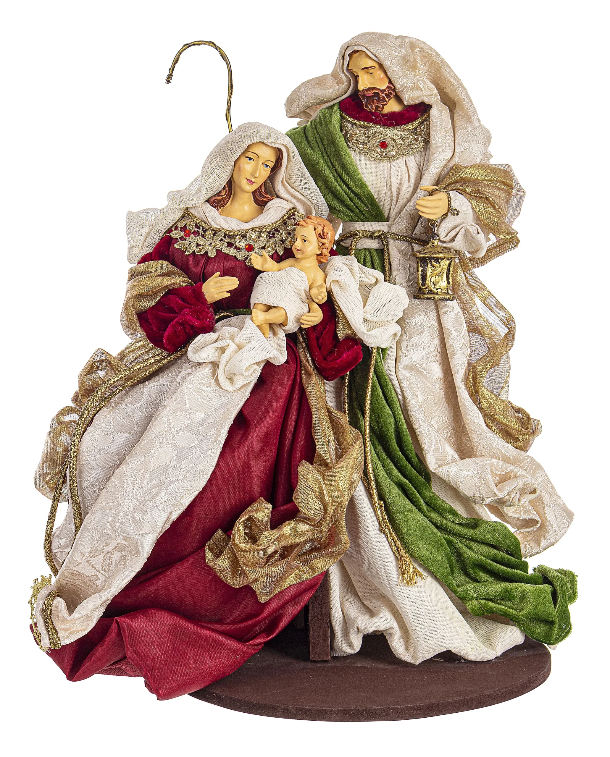 Bizzotto Sacra Famiglia Raphael Stand Natale Color H 41 Cm
