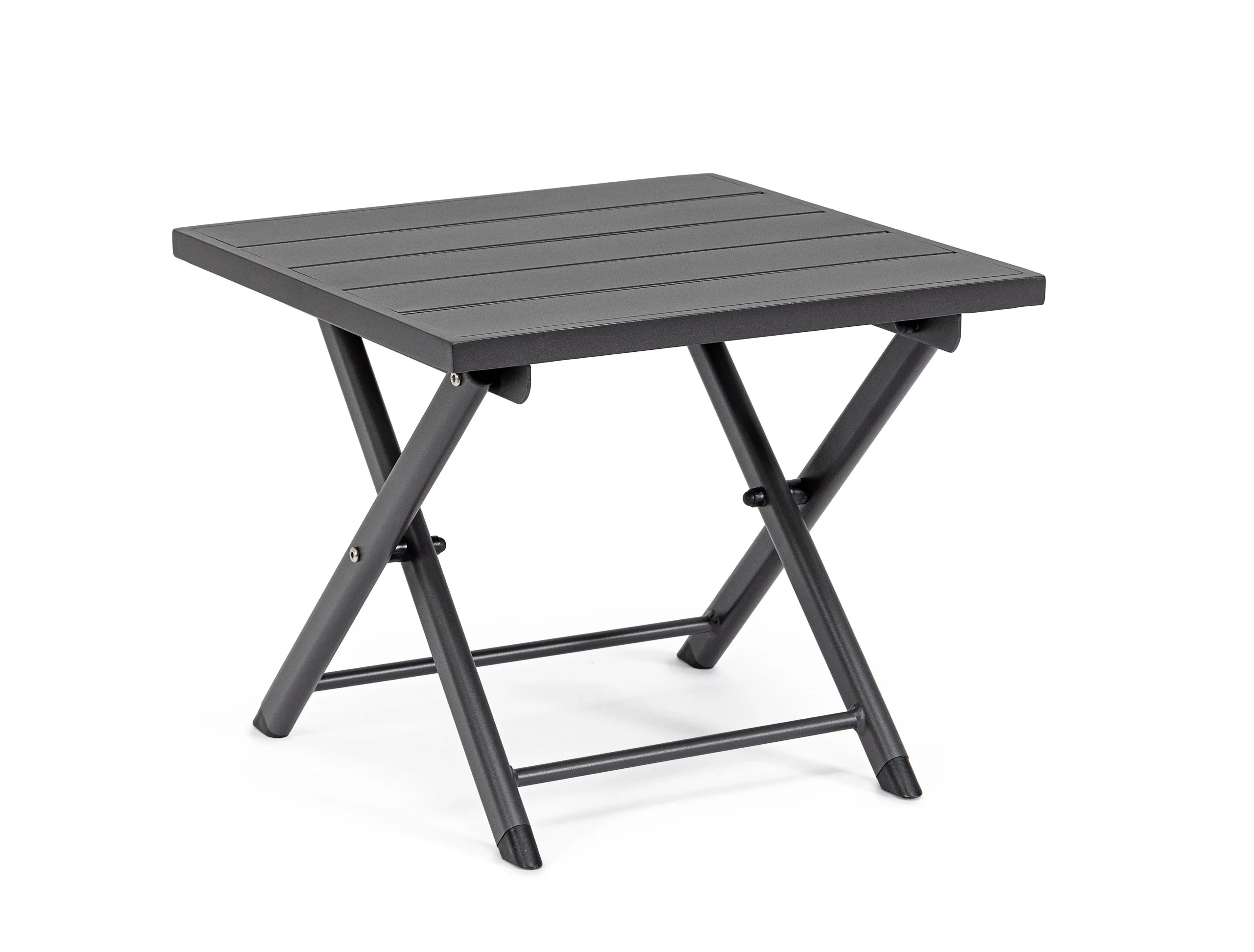 Bizzotto Tavolino Taylor 44 x 43 x H 36 Cm Grigio Scuro