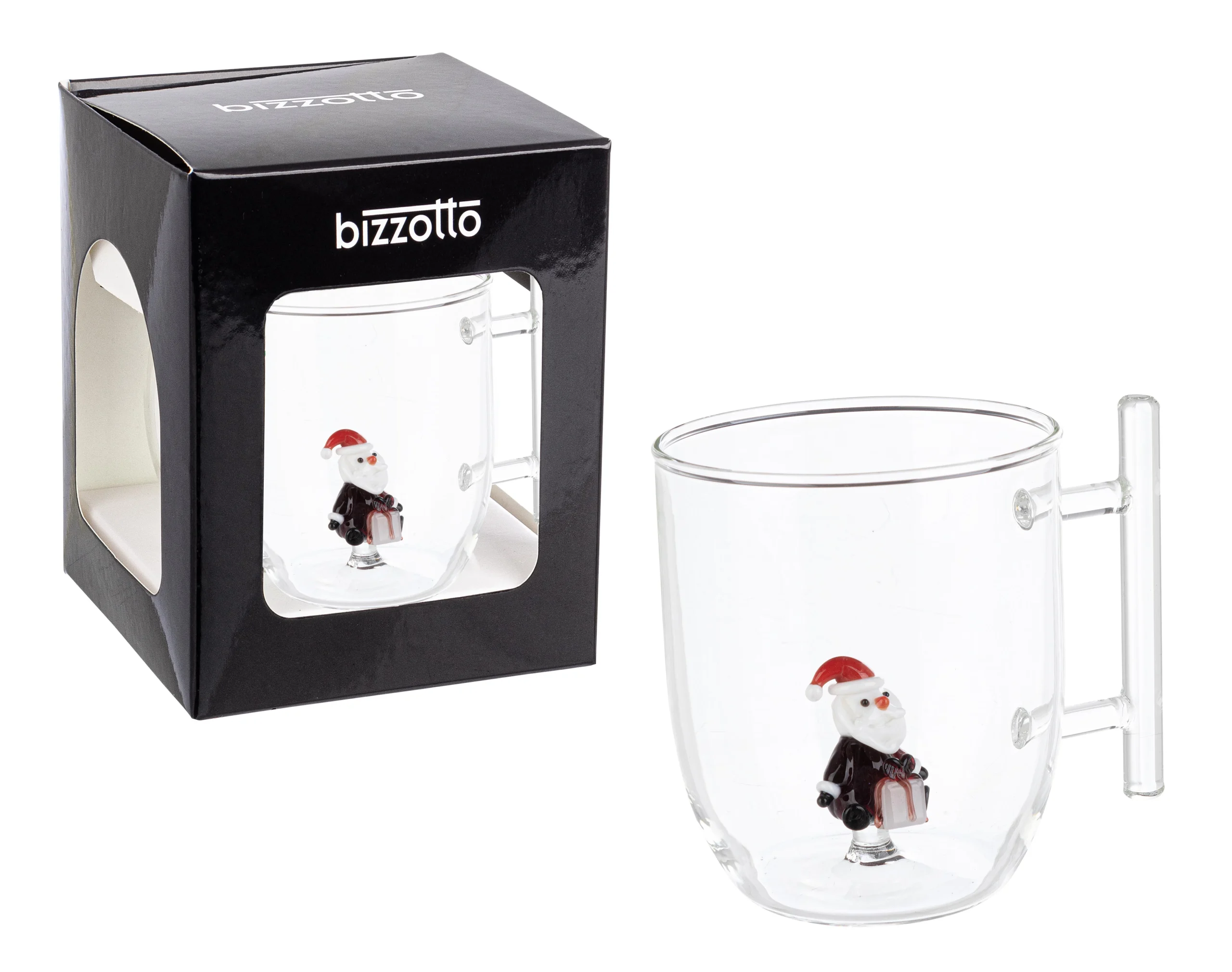 Bizzotto Tazza Mug Glamorize Babbo Natale con Box