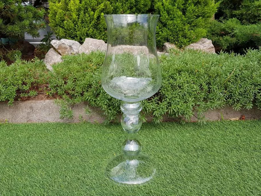 BONTURI CASA HOME DECORATION Calice Jenny 54 Clear H 54 Cm D 17,5 / 20,5 Cm Vetro