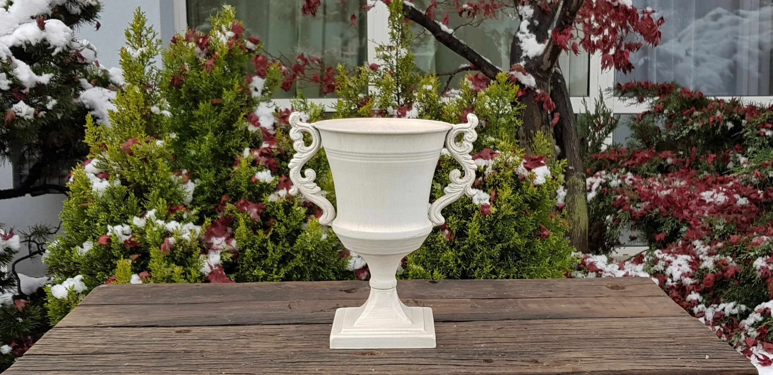 BONTURI CASA HOME DECORATION Coppa Metallo 15,5 x 24,5 Cm Cream