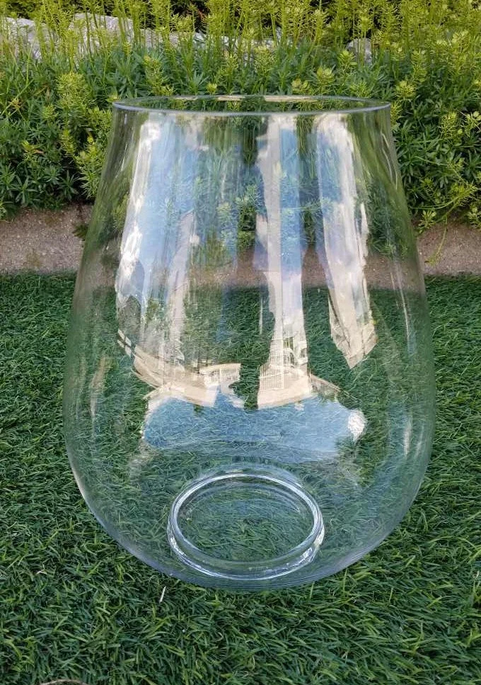 BONTURI CASA HOME DECORATION Lumiere Vetro H 29 Cm D 23,5 Cm Clear