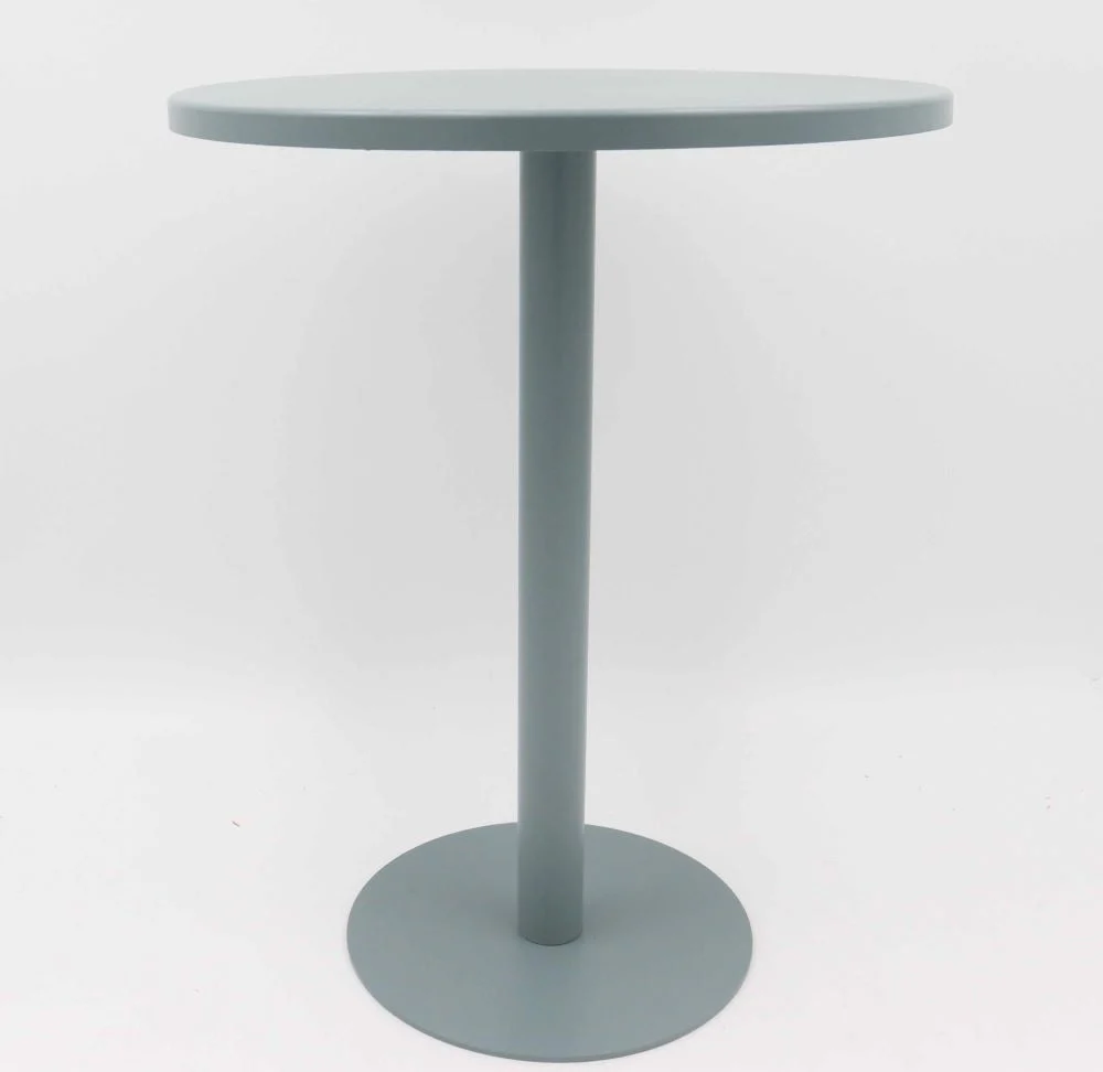 Bonturi Casa Tavolino Metallo Grigio H50 D40 cm