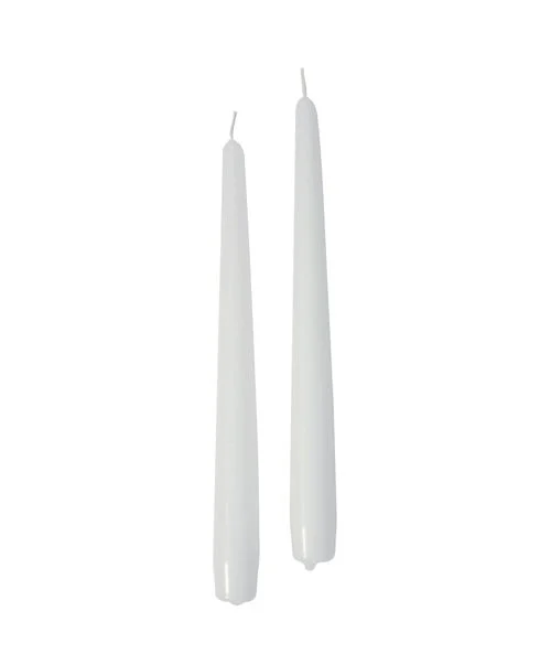 Cereria Di Giorgio Candele Coniche D 2,2 Cm H 30 Cm 12 Pz Bianco
