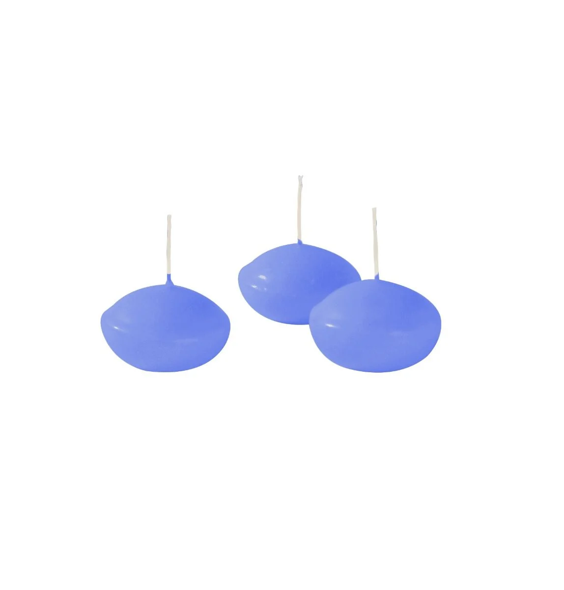 Cereria Di Giorgio Candele galleggianti D 4,5 Cm H 2,7 Cm Lavanda 20 Pz