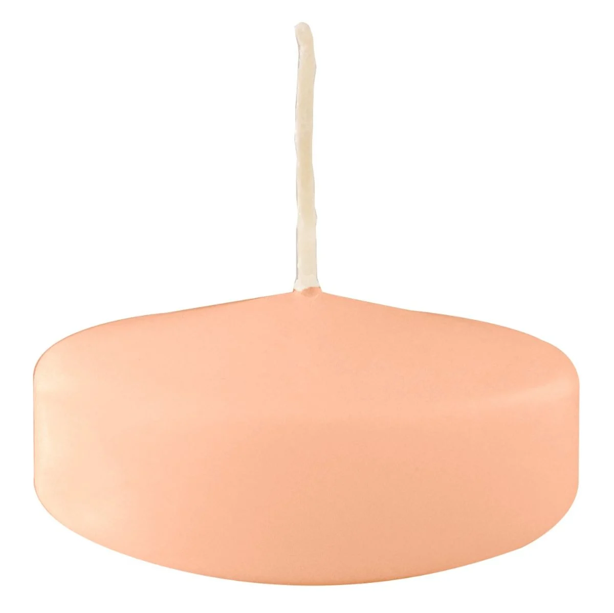 Cereria Di Giorgio Candele Galleggianti D 7 Cm H 1,5 Cm Cipria 12 Pz
