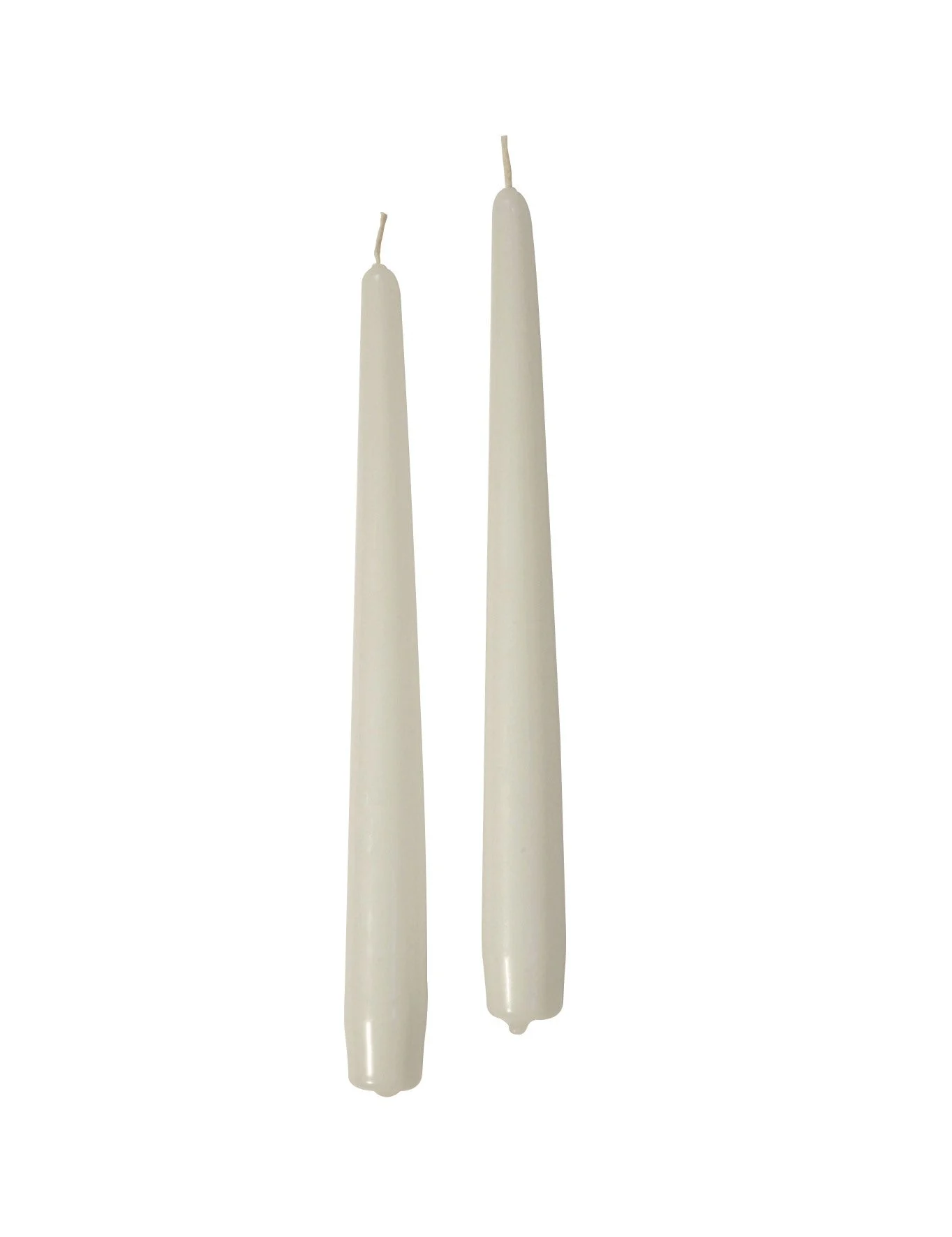 Cereria Di Giorgio Candele Coniche Ø 2,2 cm H. 25 cm (10 pz) - Panna