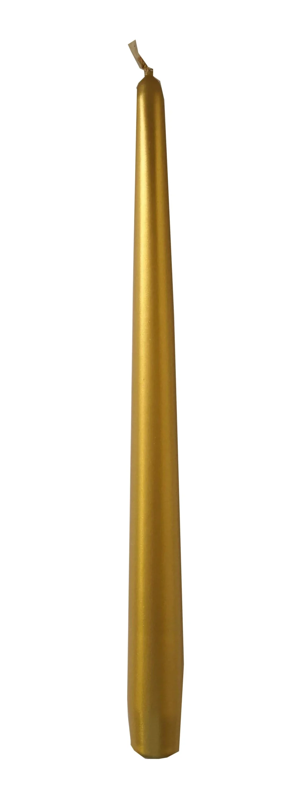Cereria Di Giorgio Candele Coniche Ø 2,2 cm H. 30 cm (12 pz) - Oro