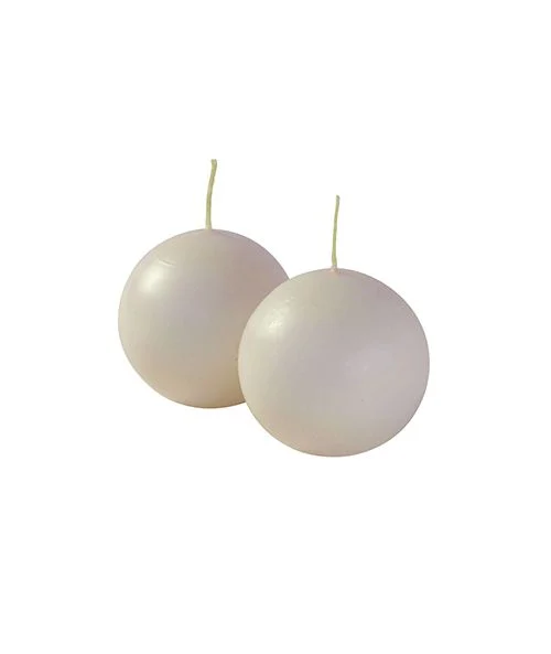 Cereria Di Giorgio Candele Sfera Ø 6 cm (6 pz) - Cipria