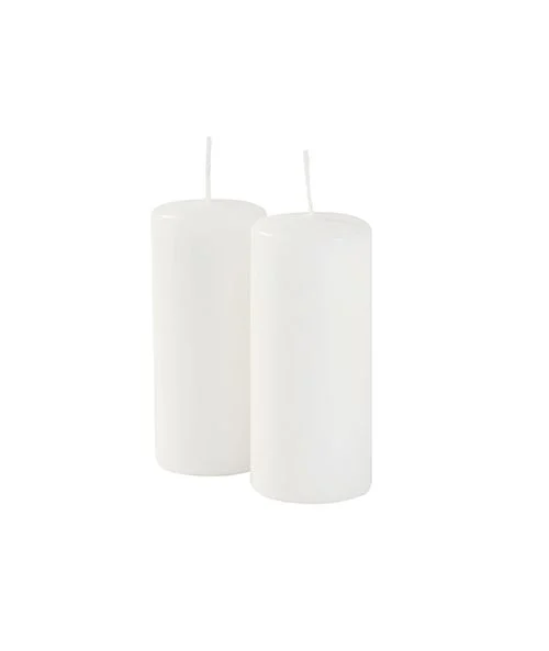 Cereria Di Giorgio Ceri Ø 5 cm H. 12 cm (9 pz) - Bianco