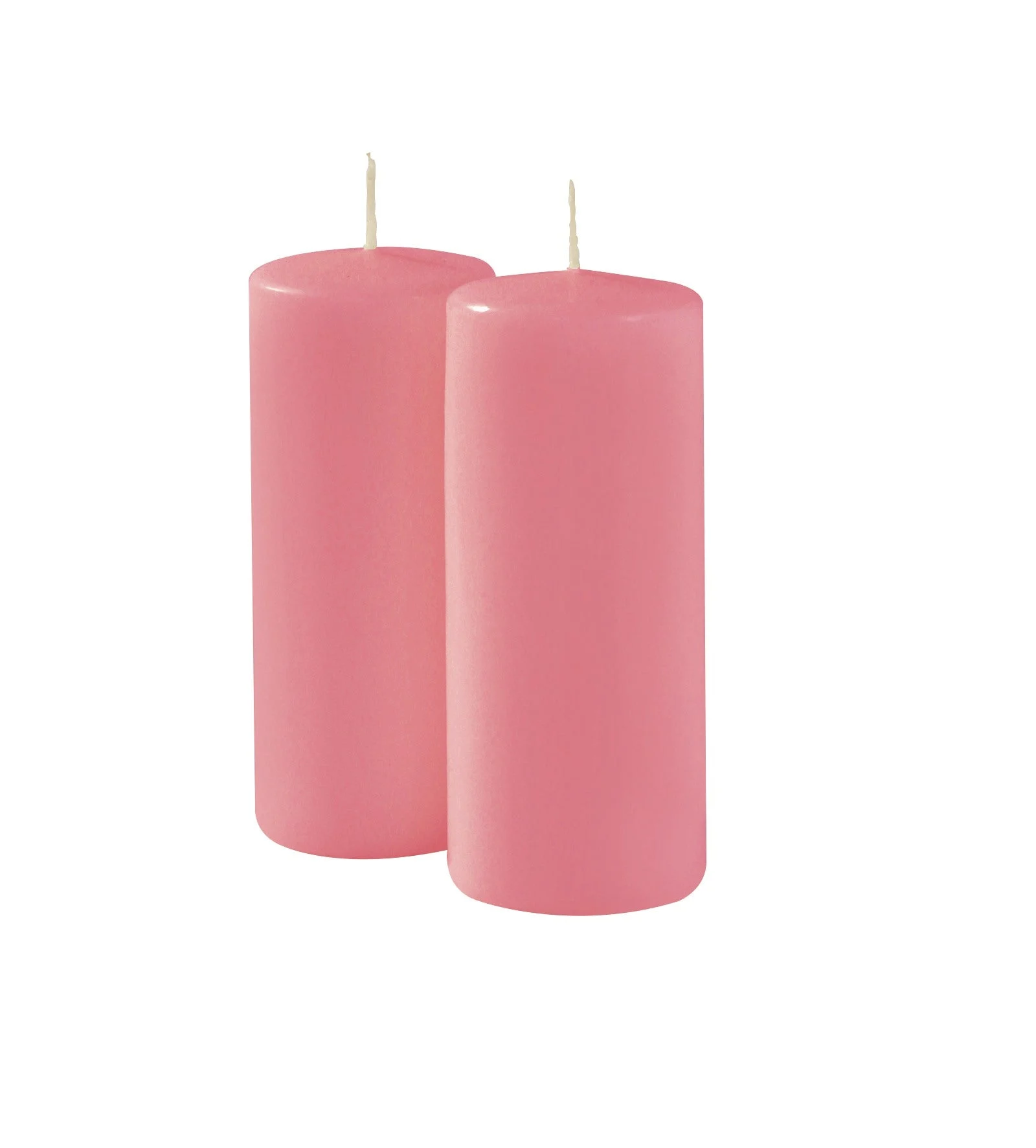 Cereria Di Giorgio Ceri Ø 6 cm H. 15 cm (6 pz) - Rosa Bebè