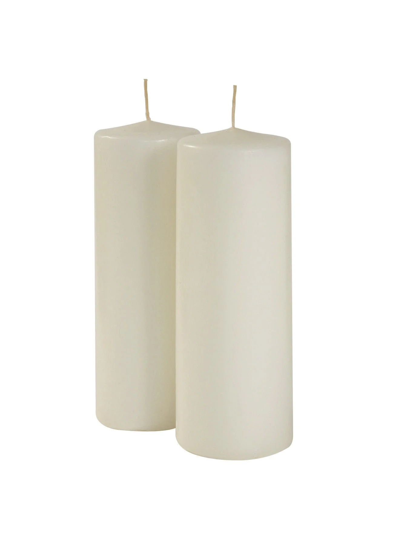 Cereria Di Giorgio Ceri Ø 7 cm H. 20 cm (2 pz) - Panna