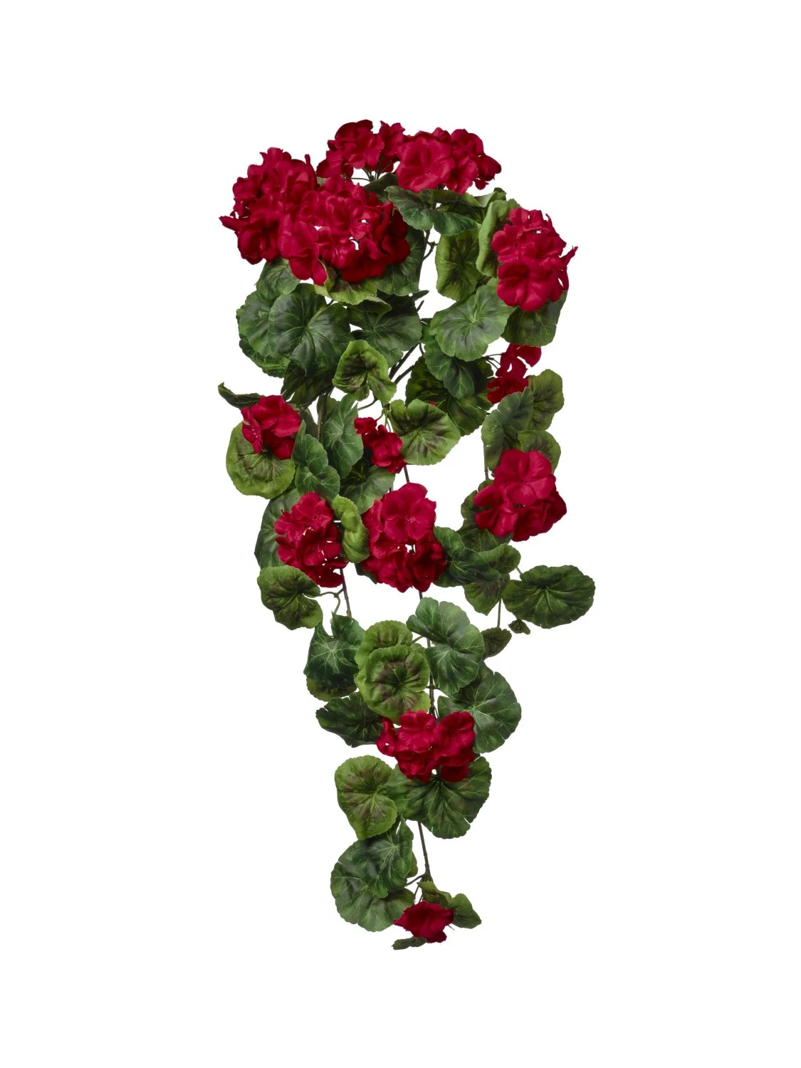 Conti Mazzo Geranio 33 x 70 Cm x 8 Rami Red