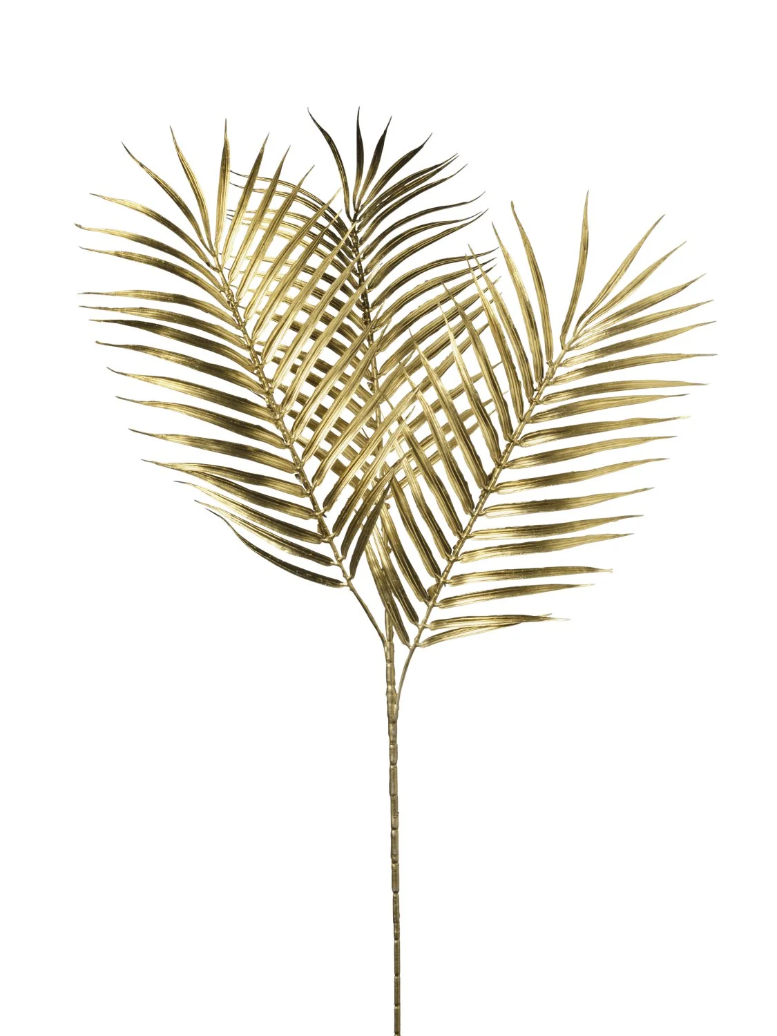 Conti Ramo Natale Palma H 86 Cm x 3 Gold