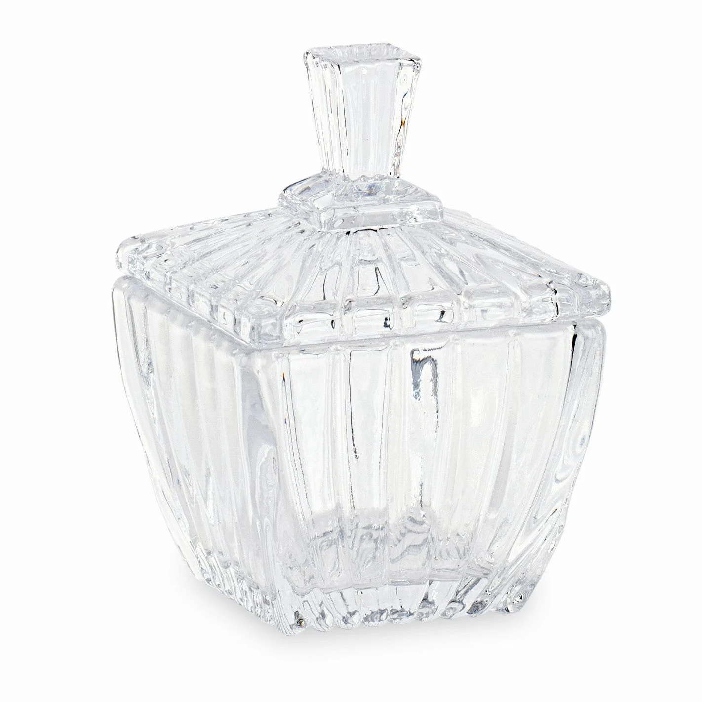 Cupido&Co. Bomboniera Potiche Vetro 8 x 8 x H 11,5 CM