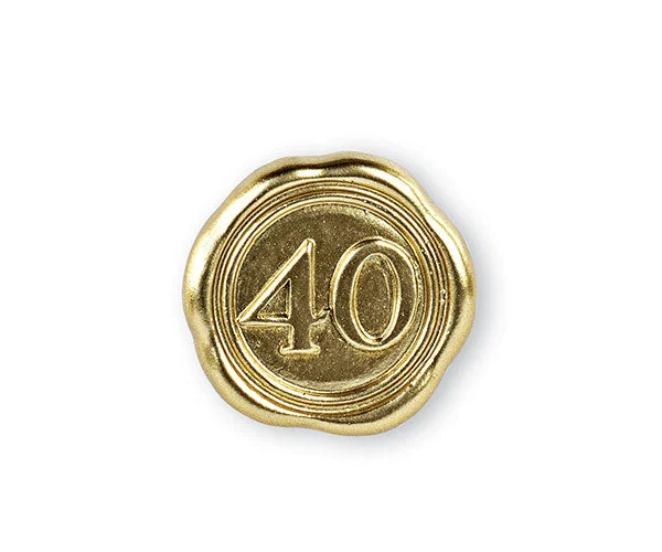 Cupido&Co. Ceralacca Oro 40 Adesivo 24 Pz
