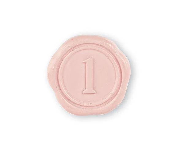 Cupido&Co. Ceralacca Rosa N 1 Adesivo 24 Pz