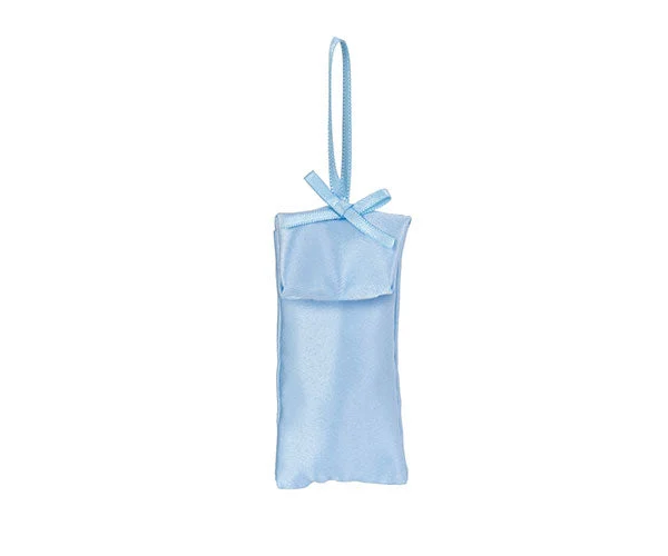 Cupido&Co. Portaconfetti Raso Azzurro da Appendere 35 x 75 Mm 12 Pz