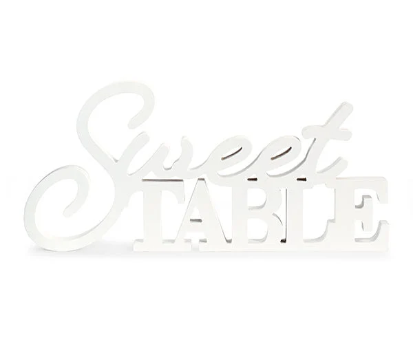 Cupido&Co. Scritta Sweet Table Legno Bianco