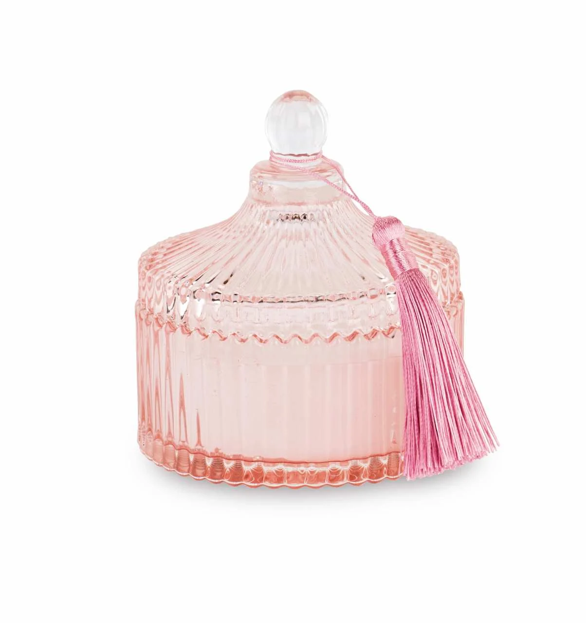 Cupido&Co. Potiche Candela con Nappa D 105 Mm H 120 Mm Rosa