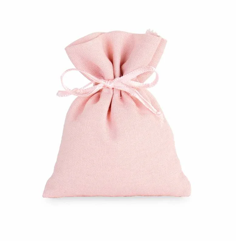 Cupido&Co. Sacchetto Portaconfetti 80 x 100 Mm Rosa 12 Pz