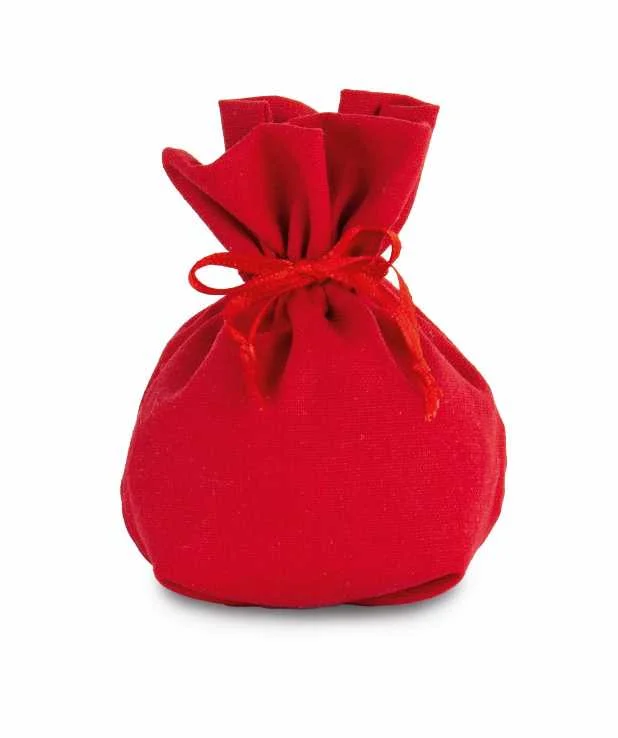Cupido&Co. Saccoccio Portaconfetti 60 x 60 x 110 Mm Rosso 12 Pz