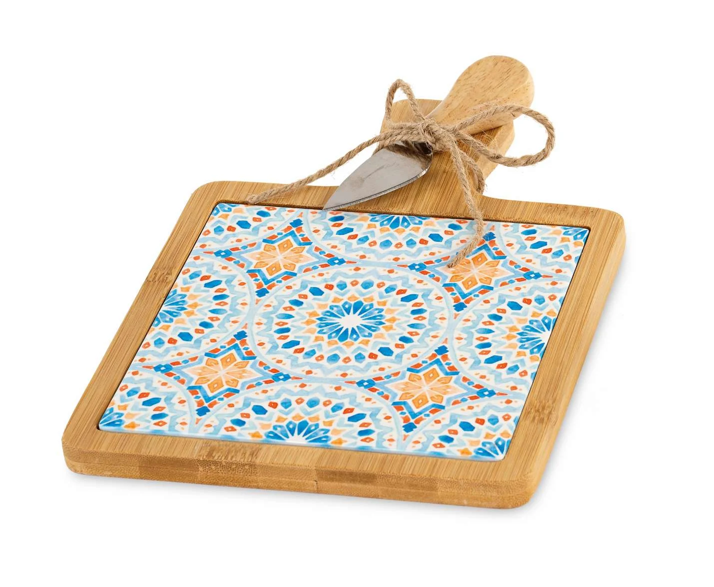 Cupido&Co. Tagliere Marrakech con Coltello 180 x 250 Mm con Scatola