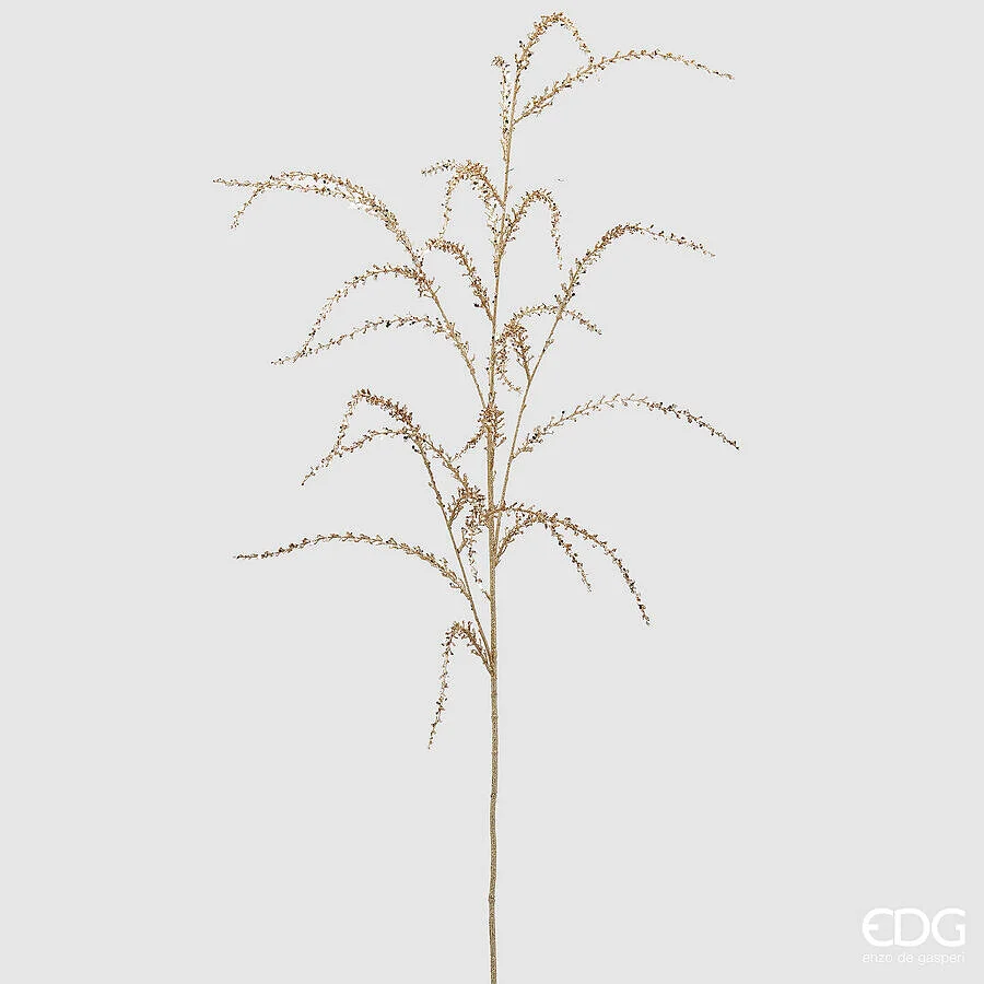 EDG Enzo De Gasperi Amaranthus Glitter Ramo H 138 Cm Oro