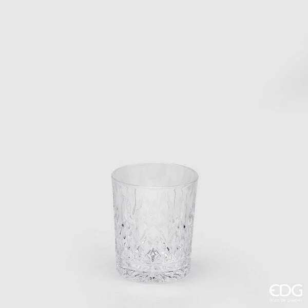 EDG Enzo De Gasperi Bicchiere Rombi H 10 Cm D 8 Cm 6 Pz