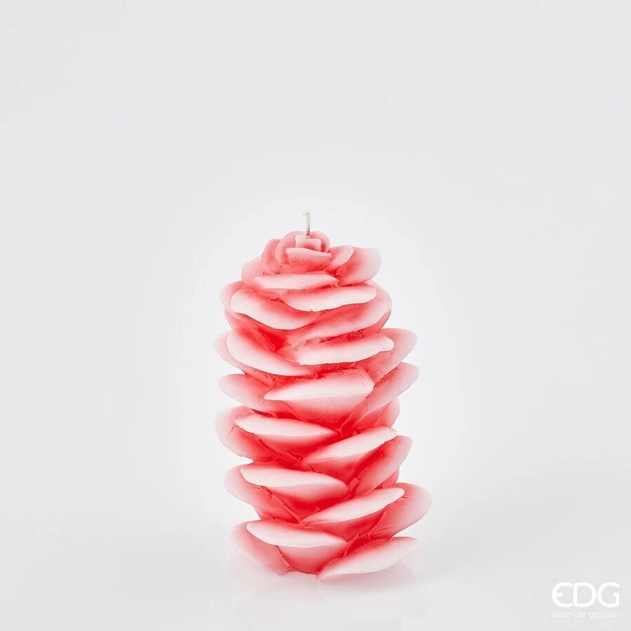 EDG Enzo De Gasperi Candela Ginger H 16 Cm D 10 Cm Rosa