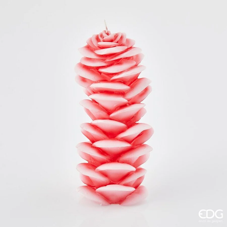 EDG Enzo De Gasperi Candela Ginger H 22 Cm D 10 Cm Rosa