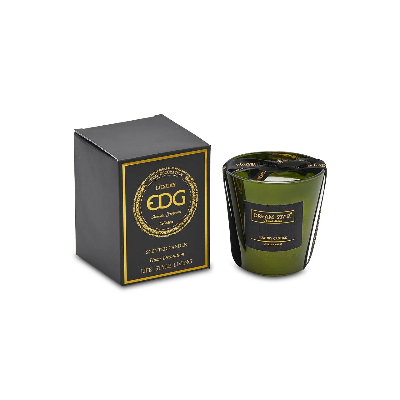 EDG Enzo De Gasperi Candela Mirror Profumata H 9 Cm D 8 Cm Patchouli Leather