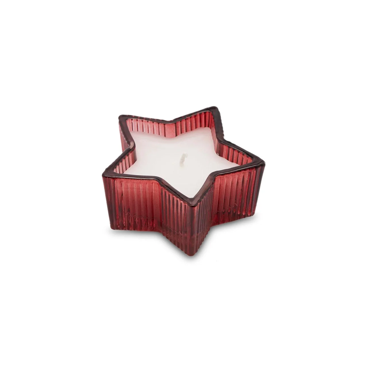 EDG Enzo De Gasperi Candela Stella H 4 Cm D 8,5 Cm Berry Fruit Scatola Regalo