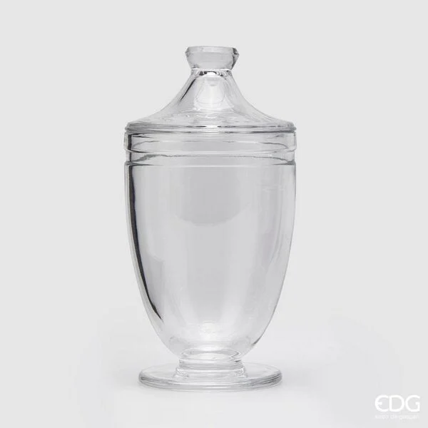 EDG Enzo De Gasperi Contenitore Coppa Per Confettata H 24 D 12 Natural Trasparente