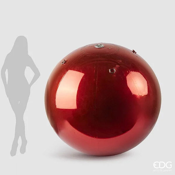 EDG Enzo De Gasperi Decoro Mirror Palla D 150 Cm Red