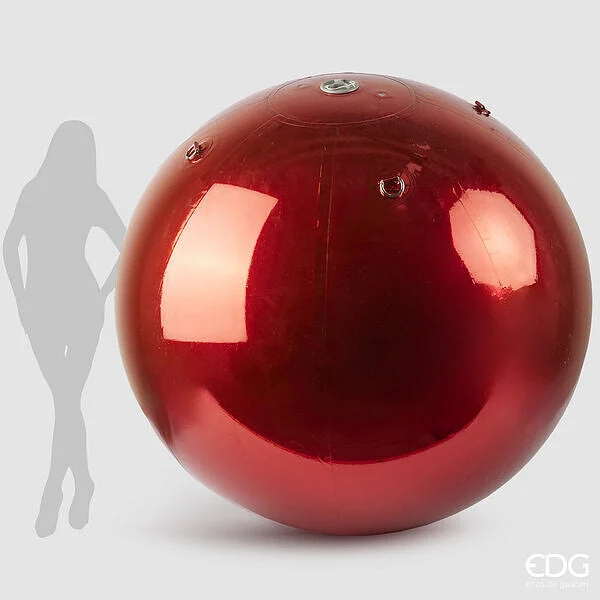 EDG Enzo De Gasperi Decoro Mirror Palla D 180 Cm Red